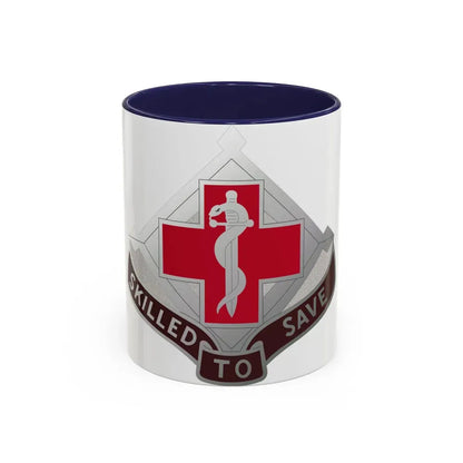 131 Surgical Hospital (U.S. Army) Accent Coffee Mug 11oz Navy - Go Mug Yourself