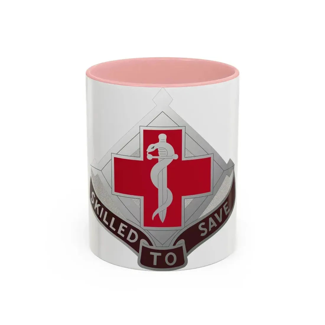 131 Surgical Hospital (U.S. Army) Accent Coffee Mug 11oz Pink - Go Mug Yourself