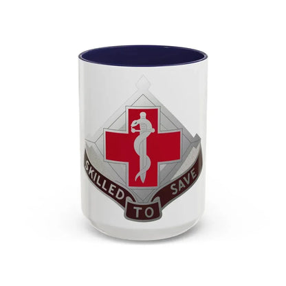 131 Surgical Hospital (U.S. Army) Accent Coffee Mug 15oz Navy - Go Mug Yourself