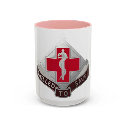 131 Surgical Hospital (U.S. Army) Accent Coffee Mug 15oz Pink - Go Mug Yourself