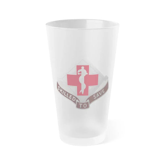 131 Surgical Hospital (U.S. Army) Frosted Pint Glass 16oz Default Title - Go Mug Yourself