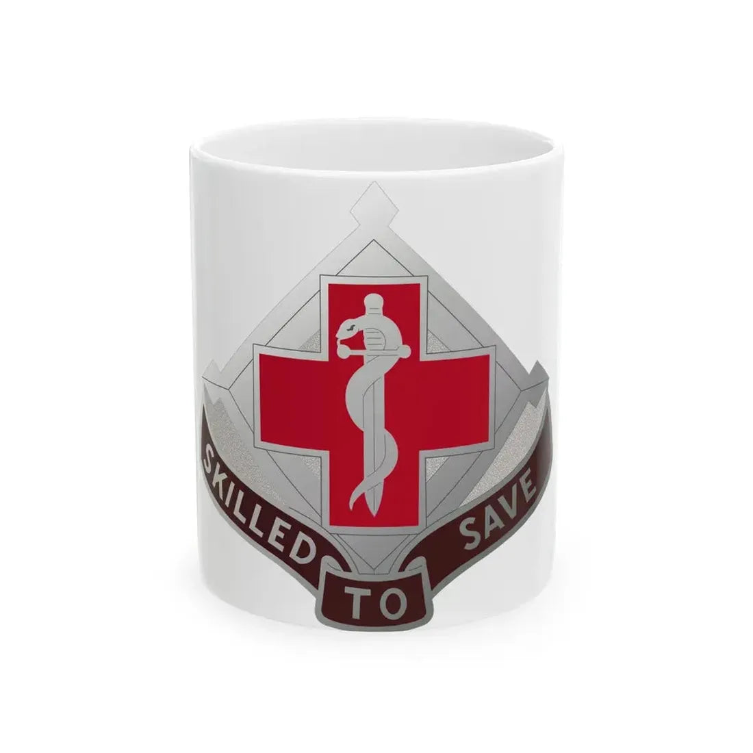 131 Surgical Hospital (U.S. Army) White Coffee Mug - Go Mug Yourself