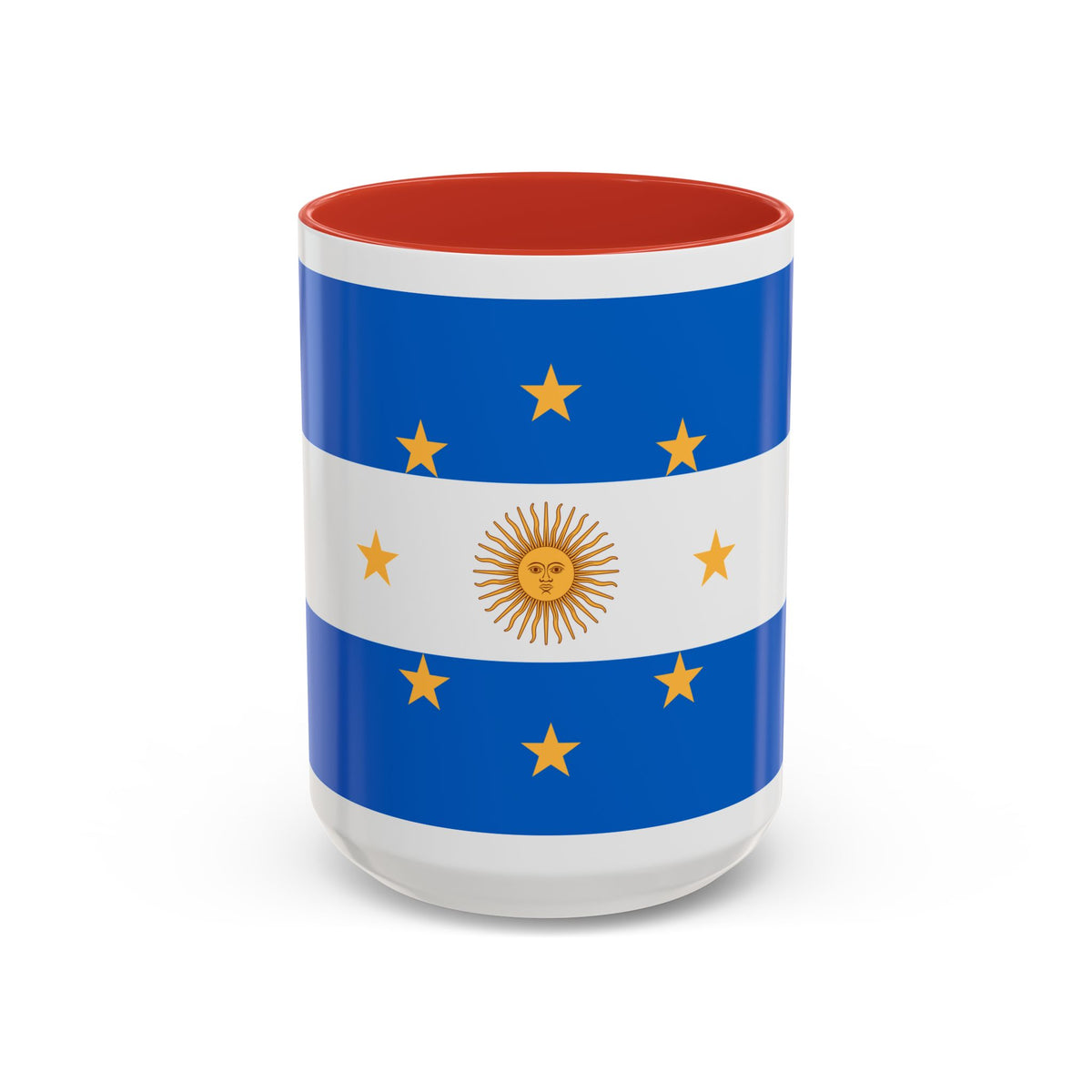 Navy Jack of Argentina 1818 - Accent Coffee Mug