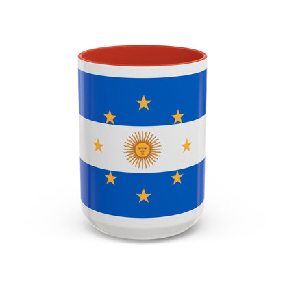 Navy Jack of Argentina 1818 - Accent Coffee Mug