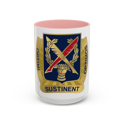 502 Personnel Services Battalion (U.S. Army) Accent Coffee Mug