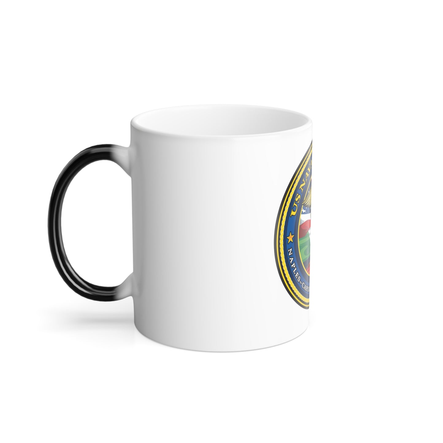 US Naval Hospital Naples Capodichino Landstul (U.S. Navy) Color Changing Mug 11oz