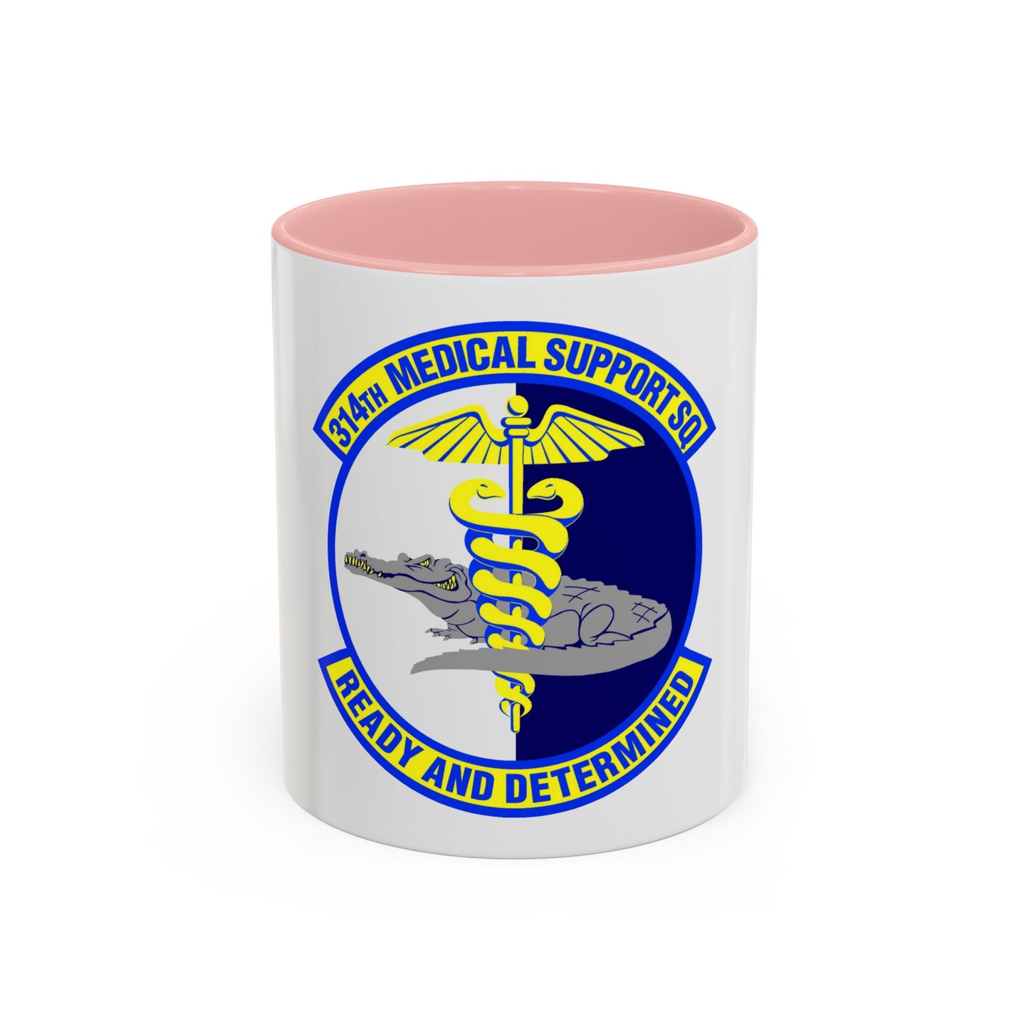 314th Medical Support Squadron (U.S. Air Force) Accent Coffee Mug