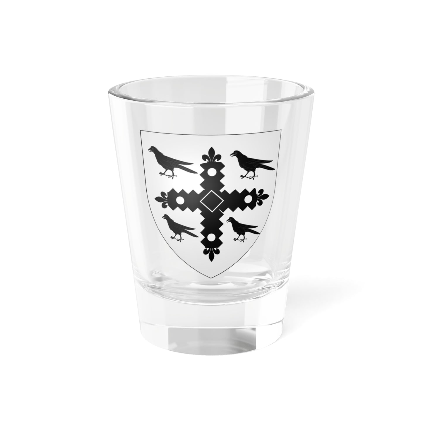 Flintshire Shield (United Kingdom) (Coat of Arms) Shot Glass 1.5oz
