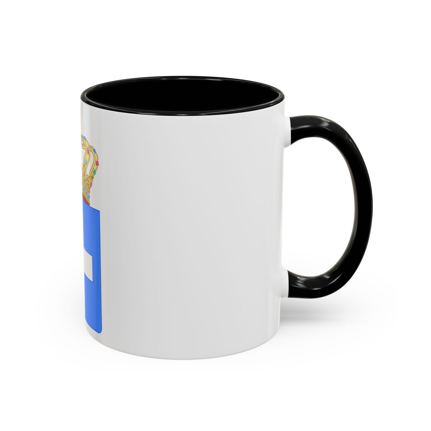 Lesser Coat of Arms of Greece (Wittelsbach) - Accent Coffee Mug