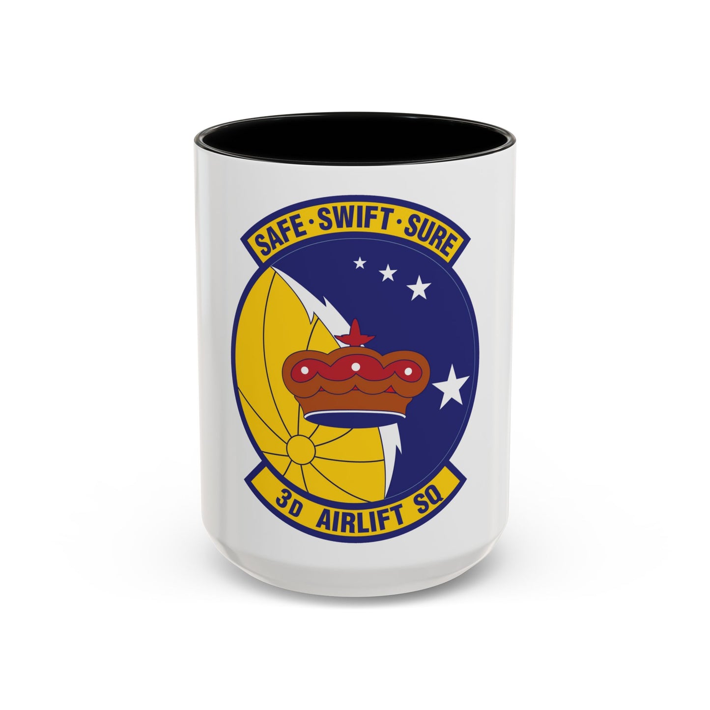 3d Airlift Squadron (U.S. Air Force) Accent Coffee Mug