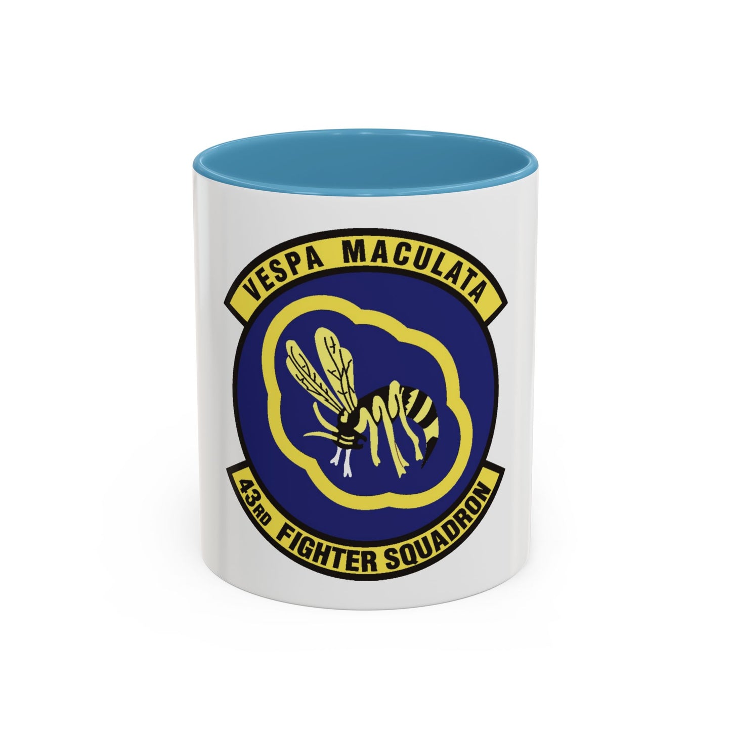 43d Fighter Squadron (U.S. Air Force) Accent Coffee Mug
