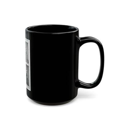 Grant, Sherman, Thomas, And Mcpherson (U.S. Civil War) Black Coffee Mug