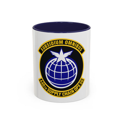 440th Supply Chain Operations Squadron (U.S. Air Force) Accent Coffee Mug