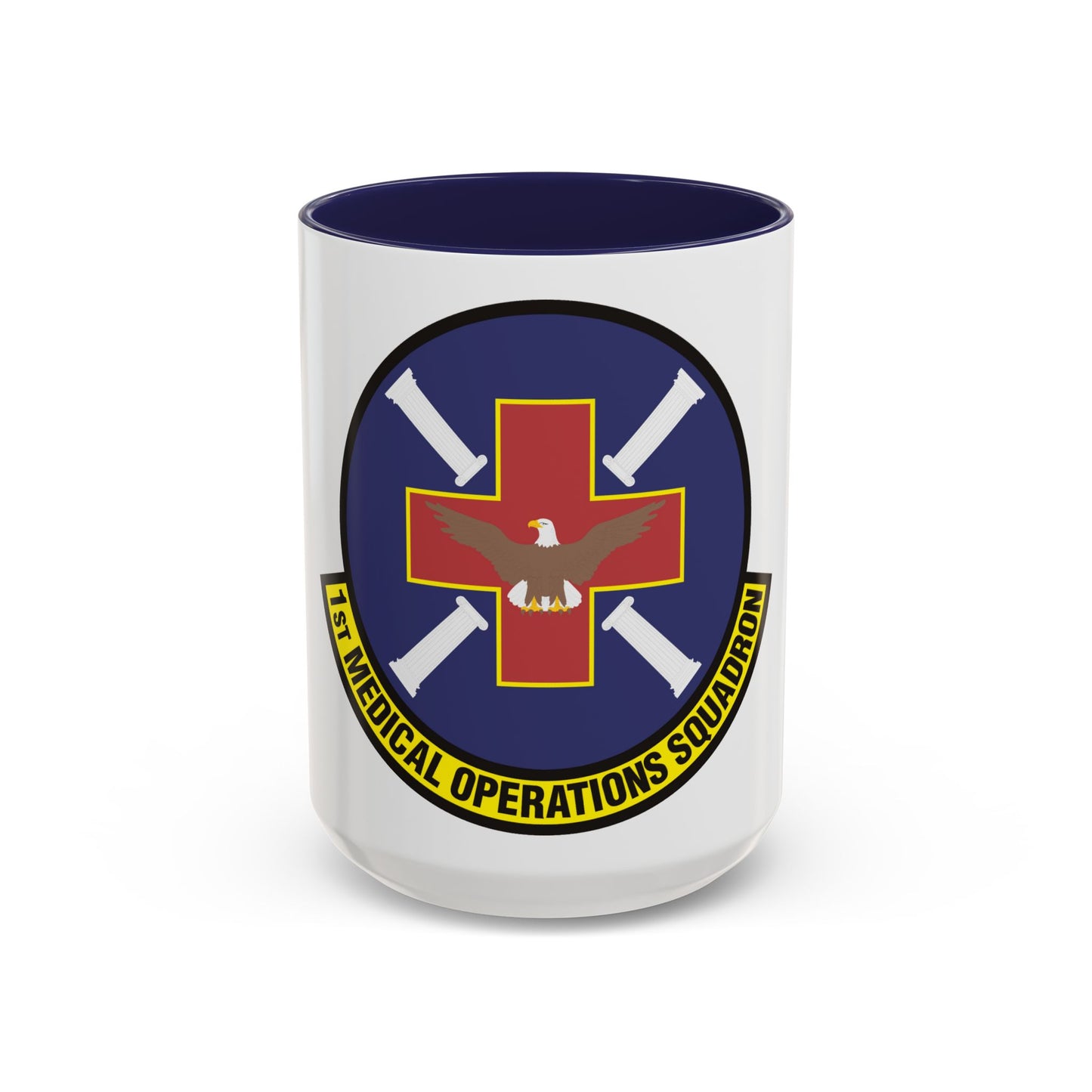 1st Medical Operations Squadron (U.S. Air Force) Accent Coffee Mug