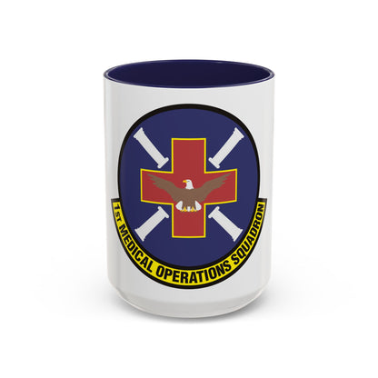 1st Medical Operations Squadron (U.S. Air Force) Accent Coffee Mug