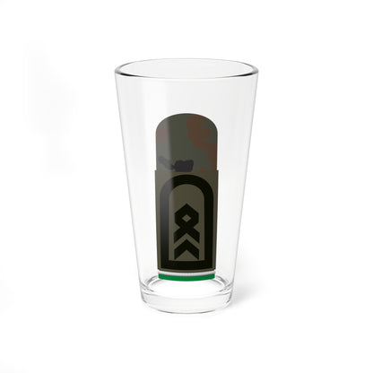 HA OS5 34 Stabsfeldwebel OA PzGren (Germany) (Military Rank) Pint Glass 16oz