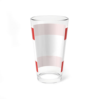 Flag of Veszprem 1941 (Hungary) Pint Glass 16oz