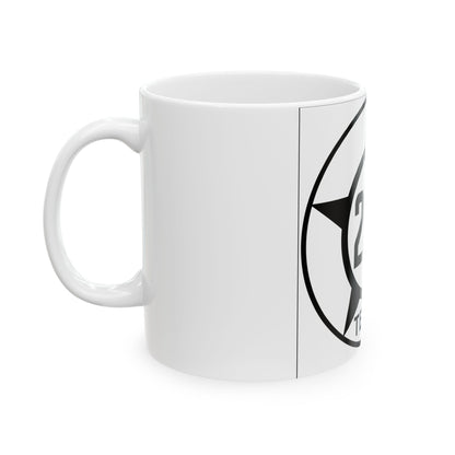 Old Texas 29A (Texas) (Road Sign) White Coffee Mug