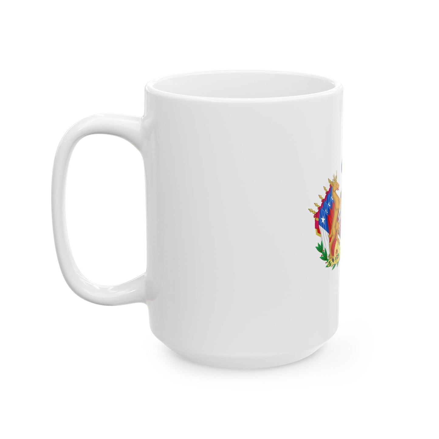 Greater Coat of Arms of Chile (1834-1920) - White Coffee Mug