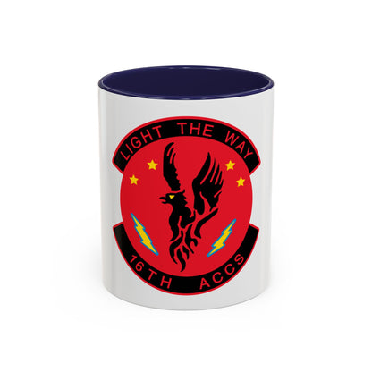 16TH ACCS (U.S. Air Force) Accent Coffee Mug