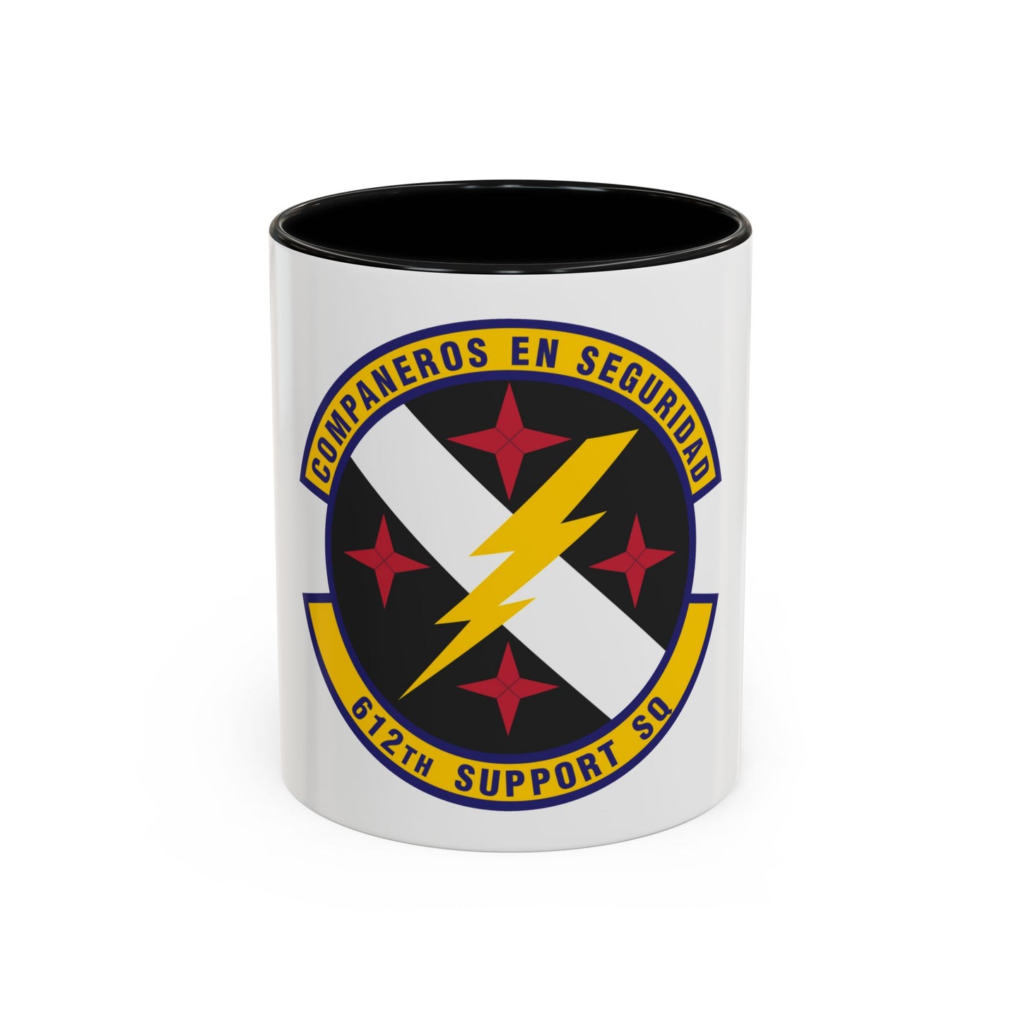 612th Support Squadron (U.S. Air Force) Accent Coffee Mug