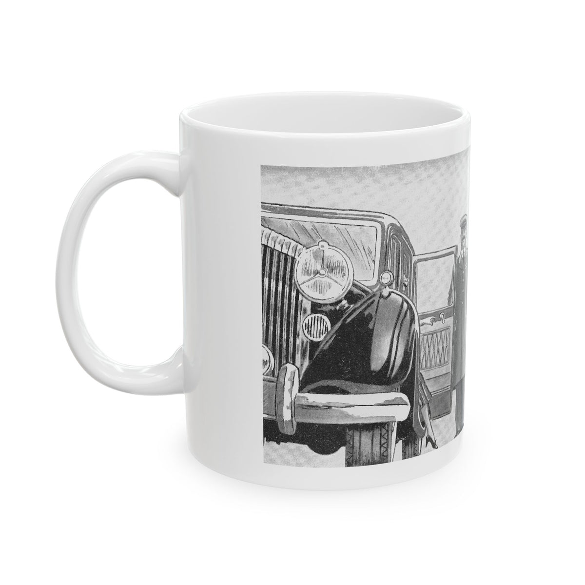 Fancy Town (1) - White Coffee Mug