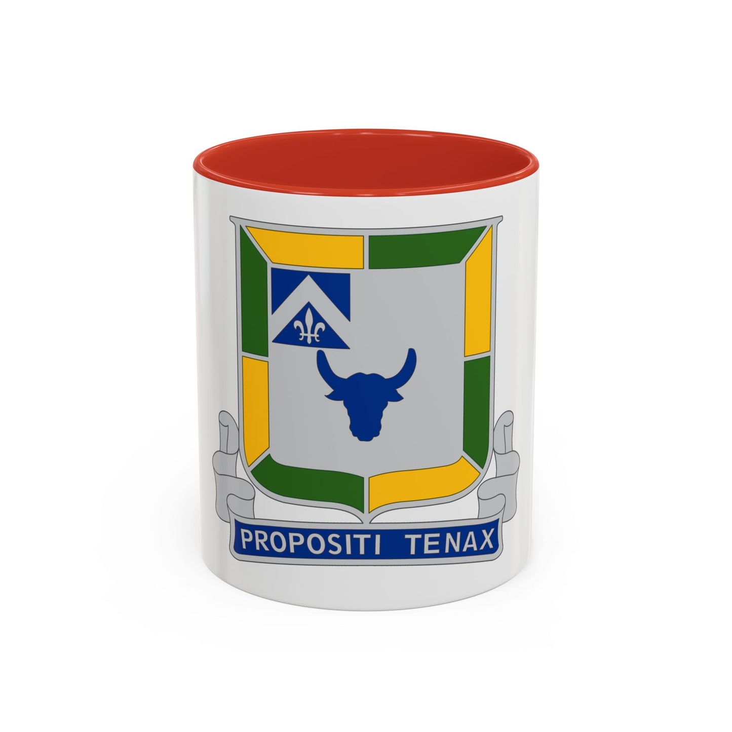 133 Tank Battalion (U.S. Army) Accent Coffee Mug