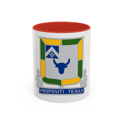 133 Tank Battalion (U.S. Army) Accent Coffee Mug