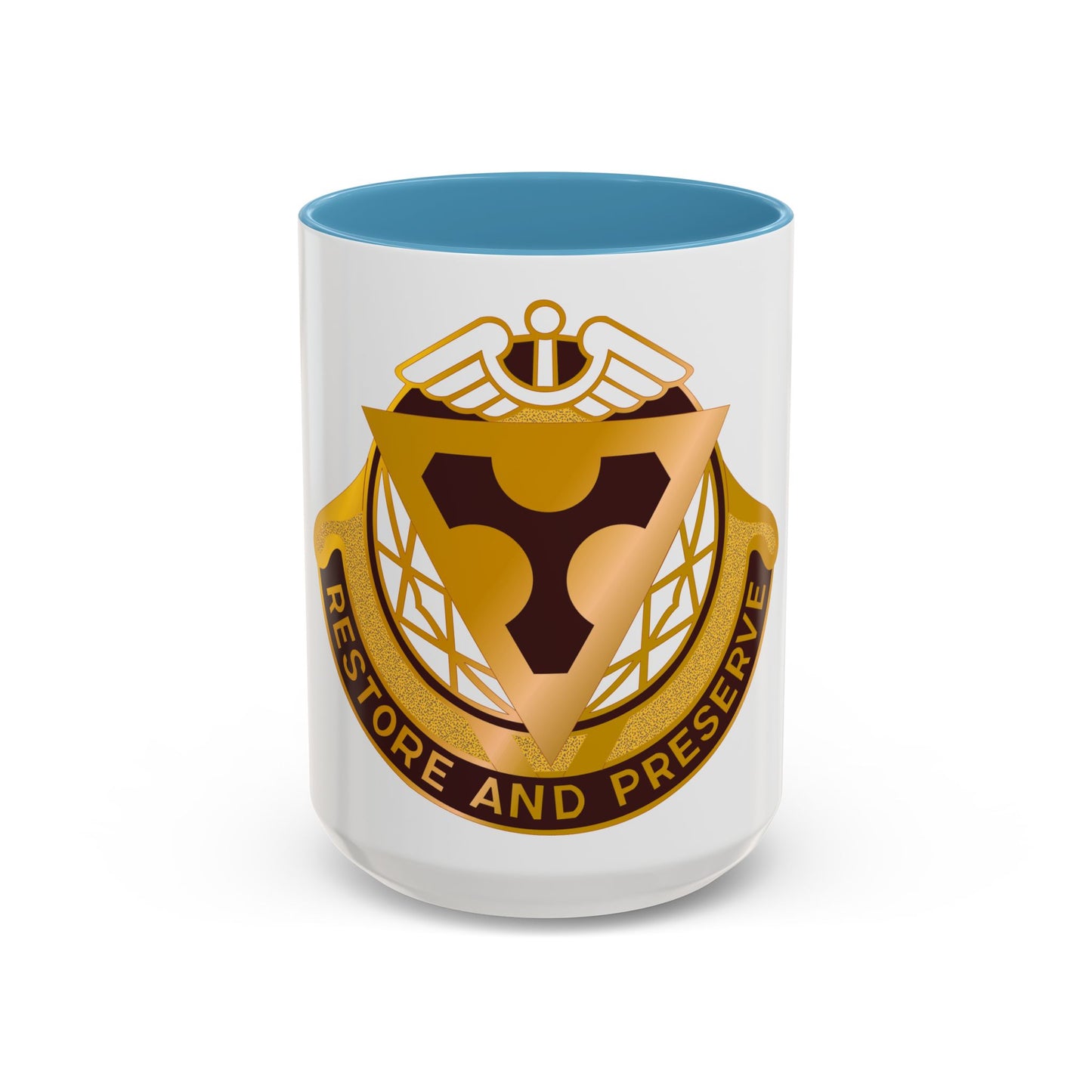US Area Dental Laboratory Fort Sam Houston (U.S. Army) Accent Coffee Mug