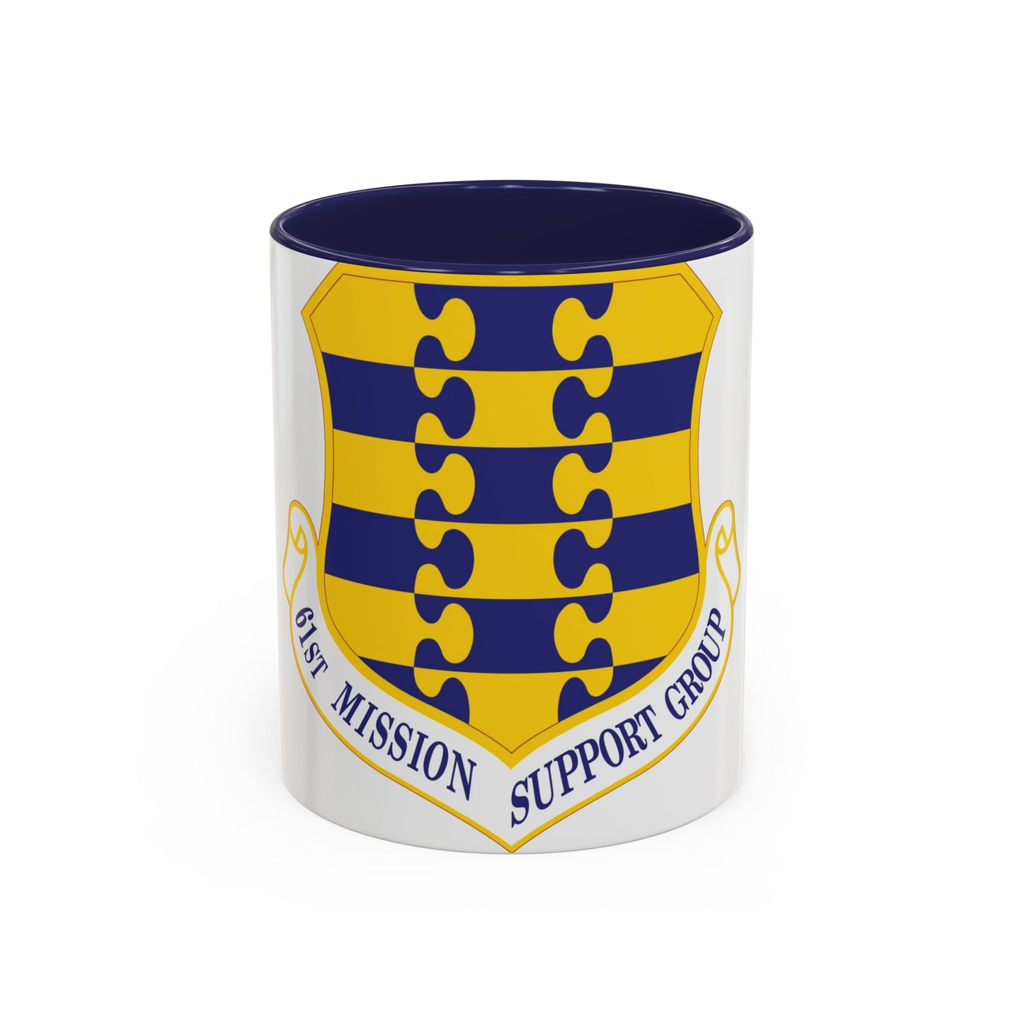 61st Mission Support Group (U.S. Air Force) Accent Coffee Mug