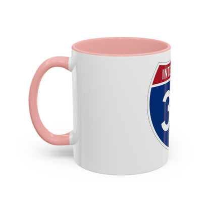 Interstate 35 (U.S. Highways) Accent Coffee Mug