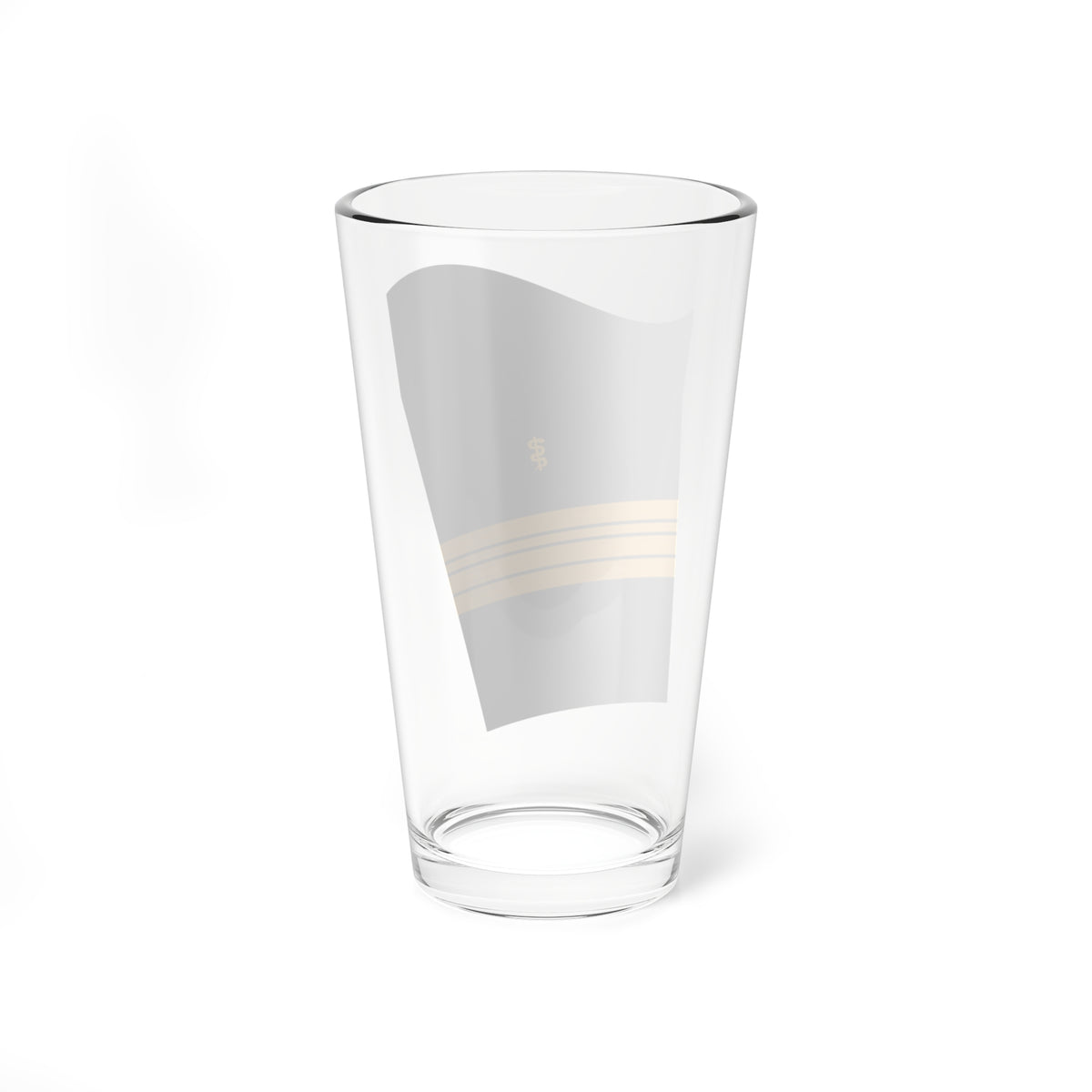 MDJA 52b Flottillenarzt San HM Lu (Military Rank) Pint Glass 16oz