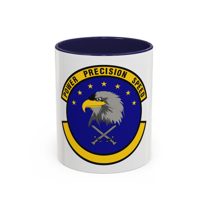 580 Software Engineering Squadron AFMC (U.S. Air Force) Accent Coffee Mug