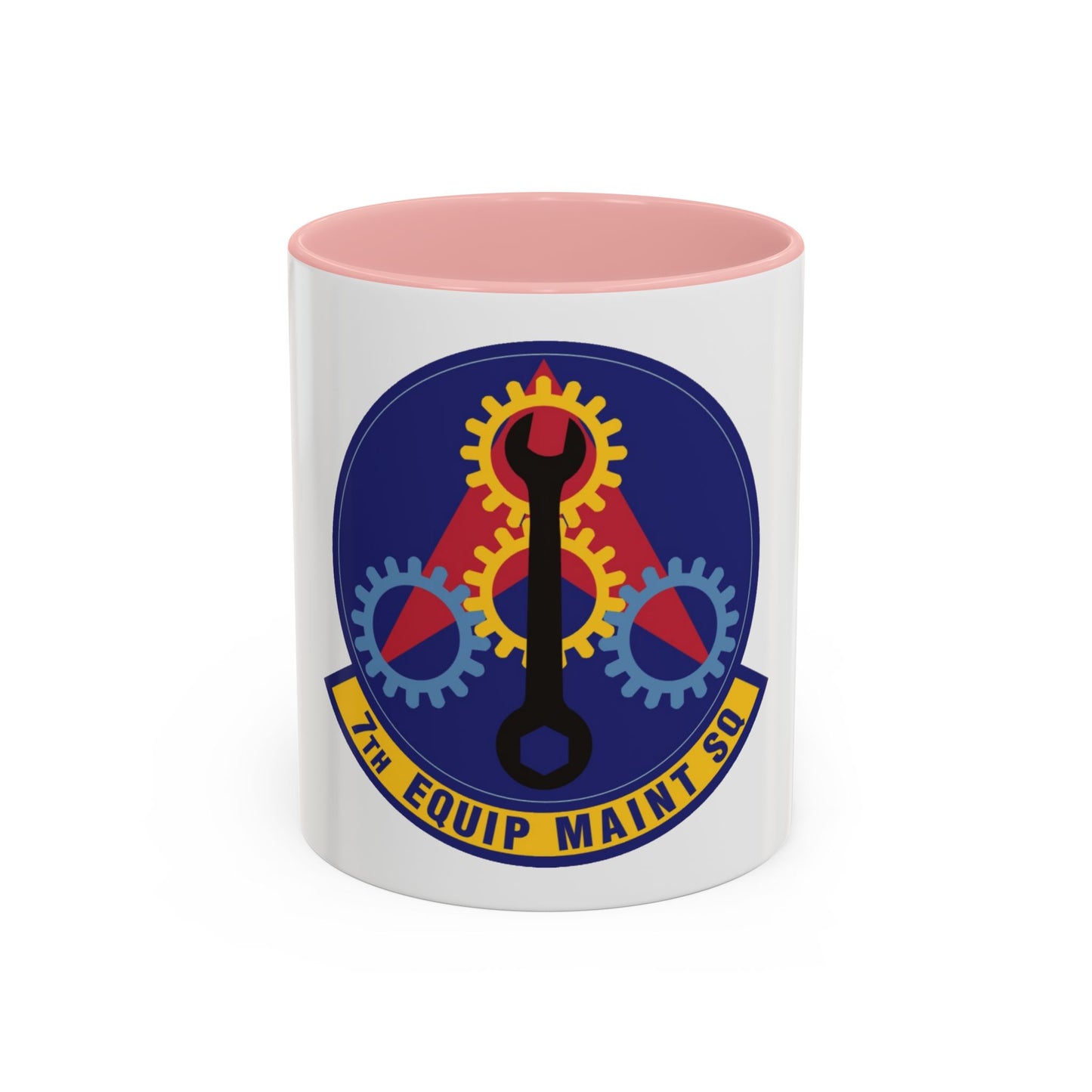 7th Equipment Maintenance Squadron (U.S. Air Force) Accent Coffee Mug