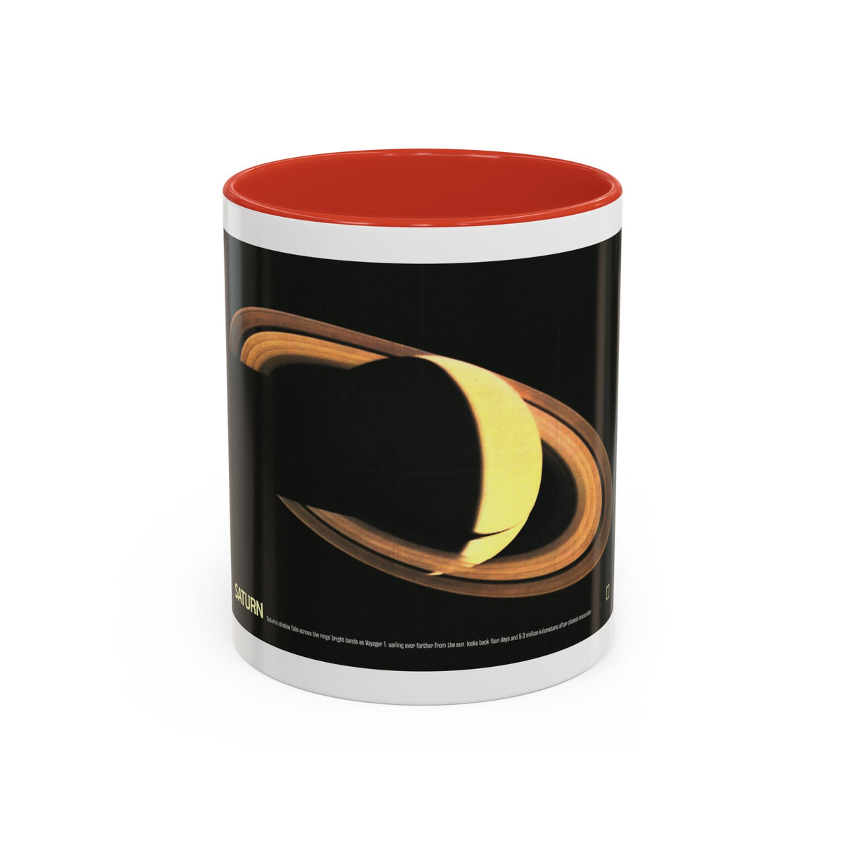 Space - Saturn (1981) (Map) Accent Coffee Mug