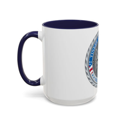 Tinker AF Base (U.S. Air Force) Accent Coffee Mug