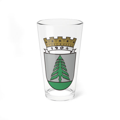 Storoghinets Herb (Ukraine) (Coat of Arms) Pint Glass 16oz