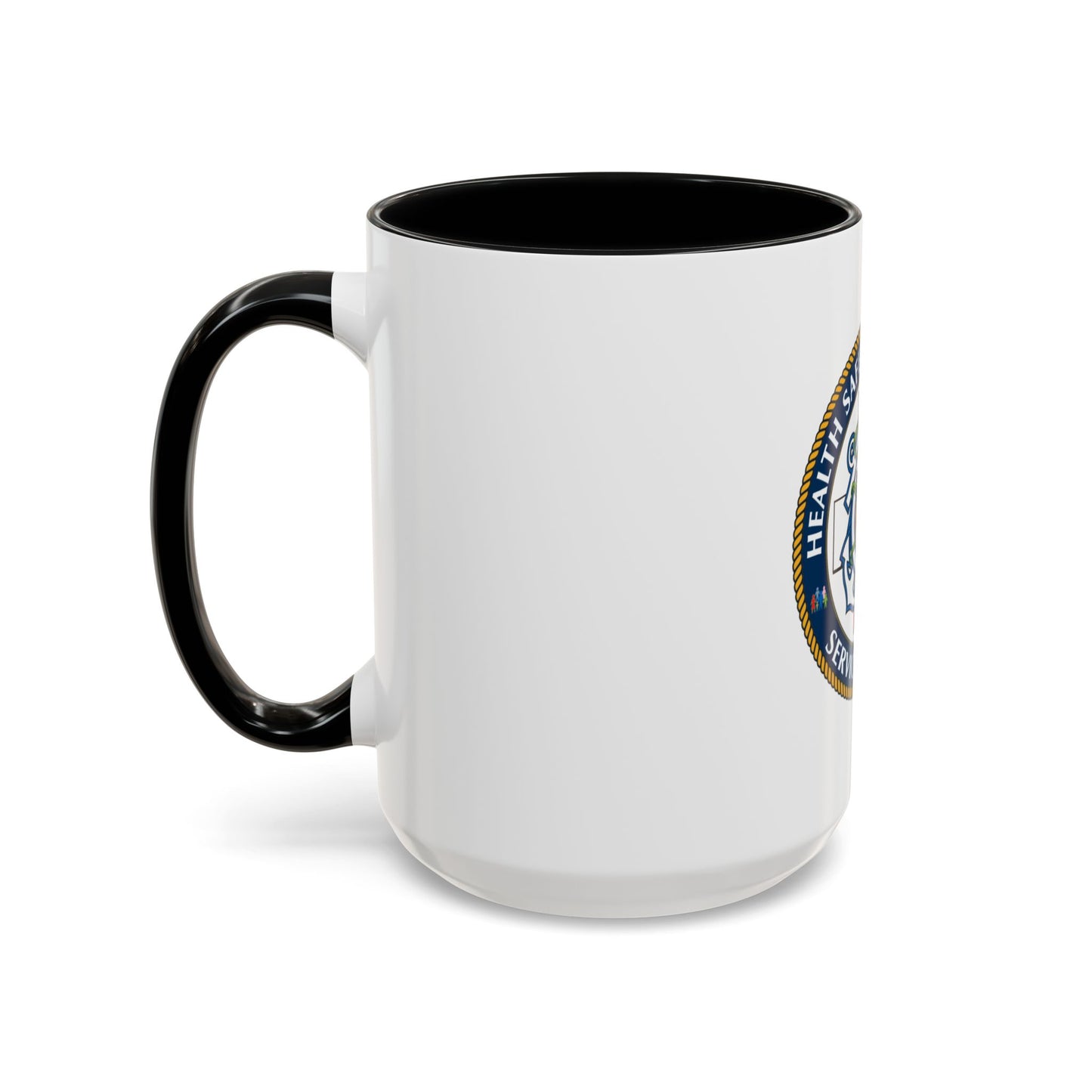 HSWL Service Center (U.S. Coast Guard) Accent Coffee Mug
