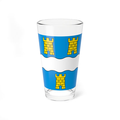 CHE Dardagny Flag (Switzerland) Pint Glass 16oz