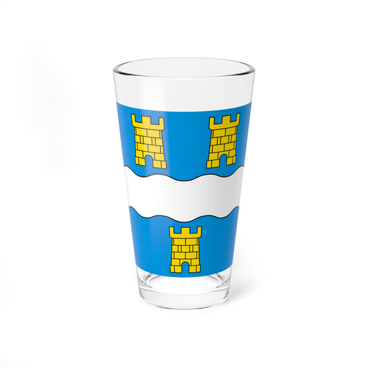 CHE Dardagny Flag (Switzerland) Pint Glass 16oz