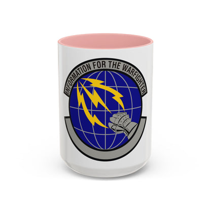 50 Communications Squadron USSF (U.S. Air Force) Accent Coffee Mug