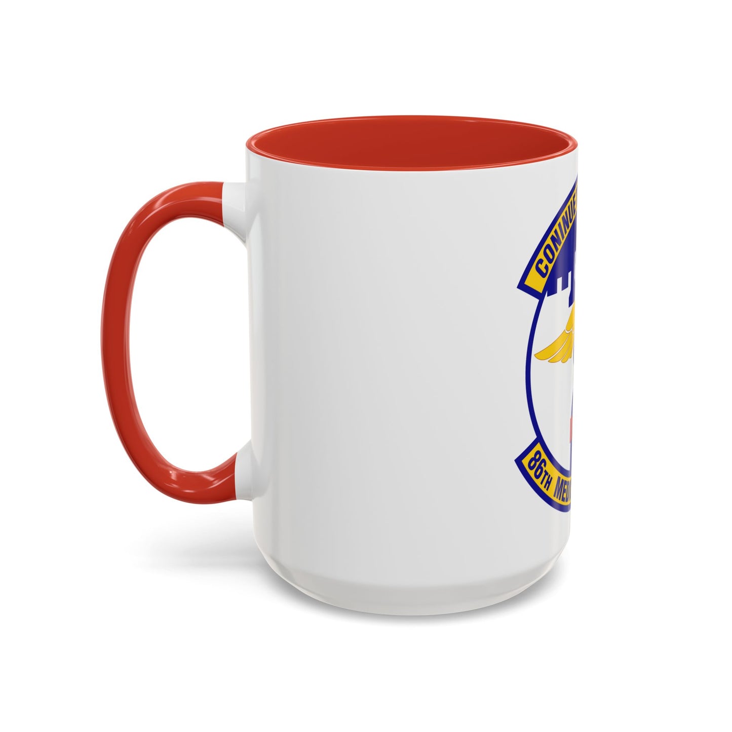 86 Medical Squadron USAFE (U.S. Air Force) Accent Coffee Mug