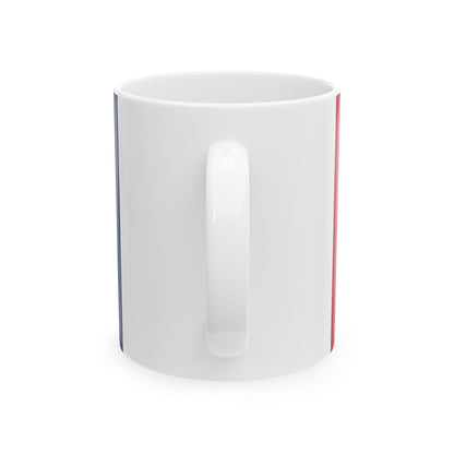 Harrisburg volunteers flag (United States) White Coffee Mug