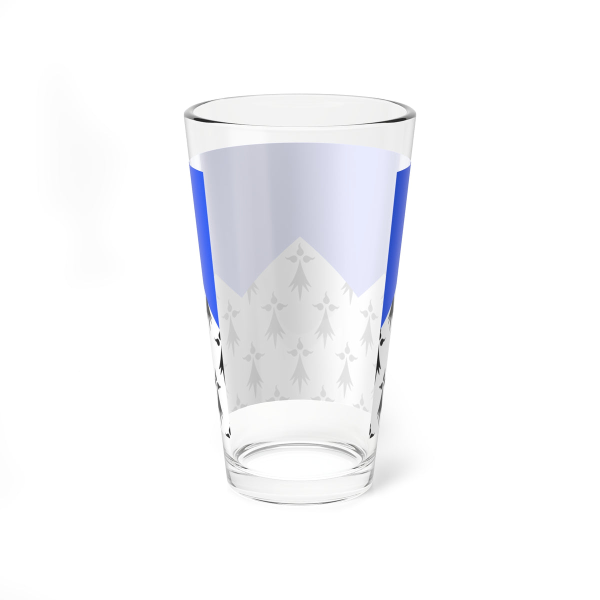 Drapeau fr departement Cotes-dArmor (France) Pint Glass 16oz