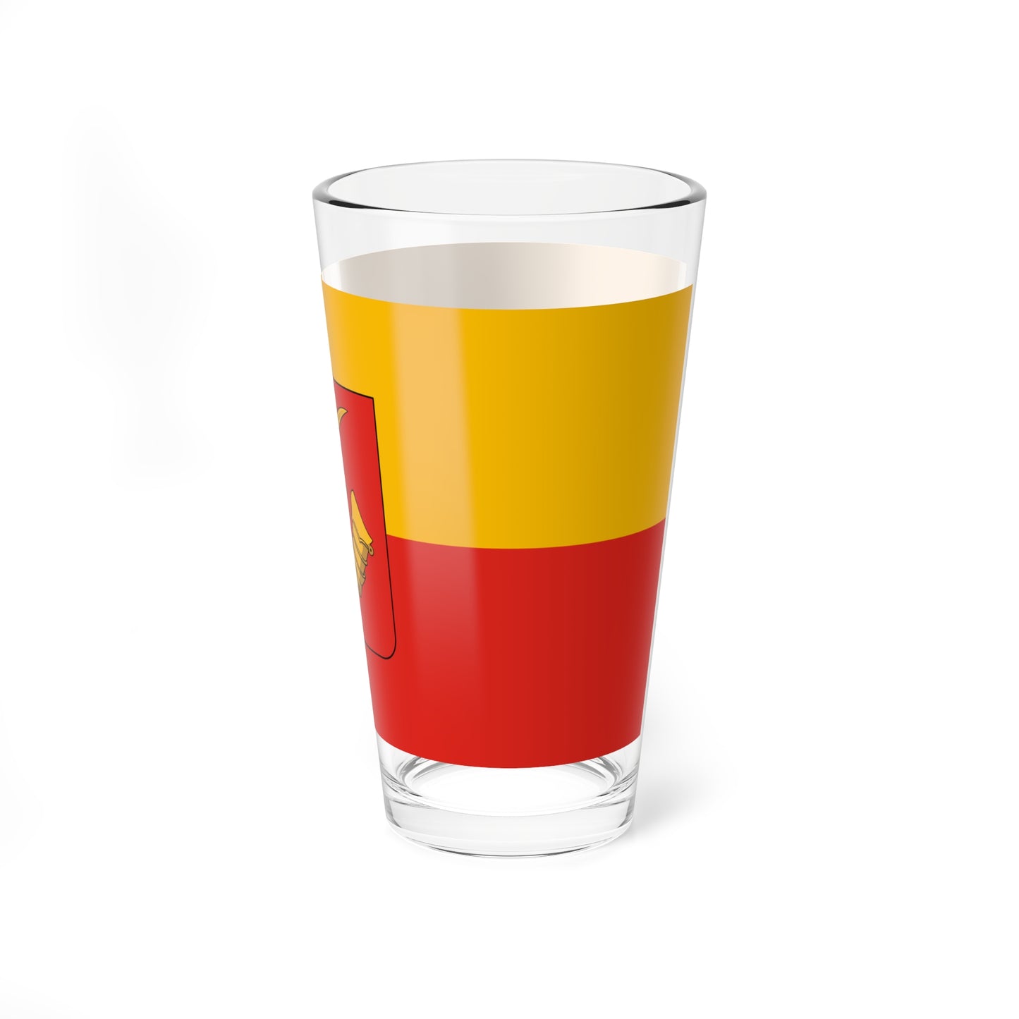 Flag of Olmod (Hungary) Pint Glass 16oz