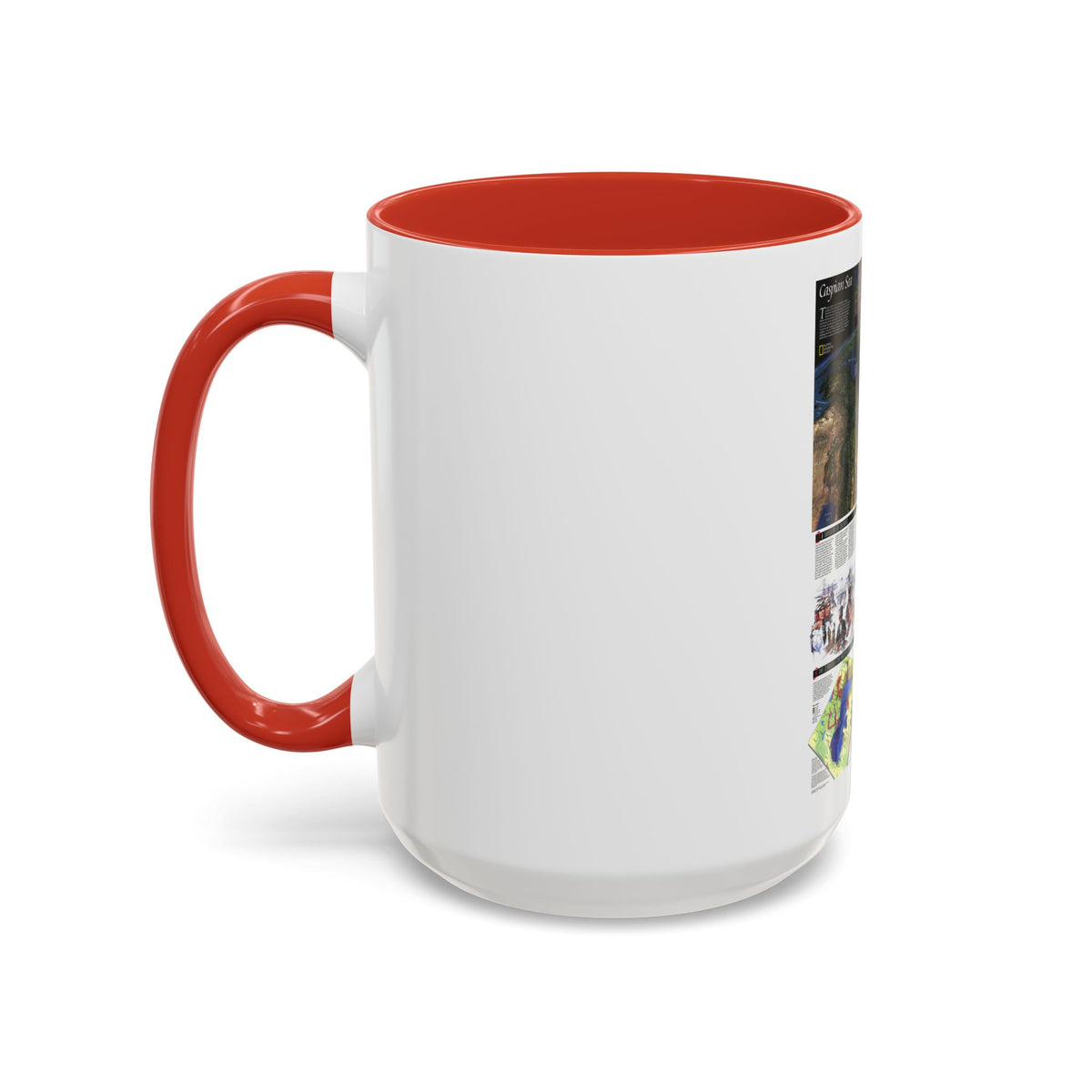 Caspian Sea (1999) (Map) Accent Coffee Mug