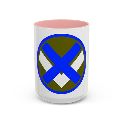 XV Corps (U.S. Army) Accent Coffee Mug