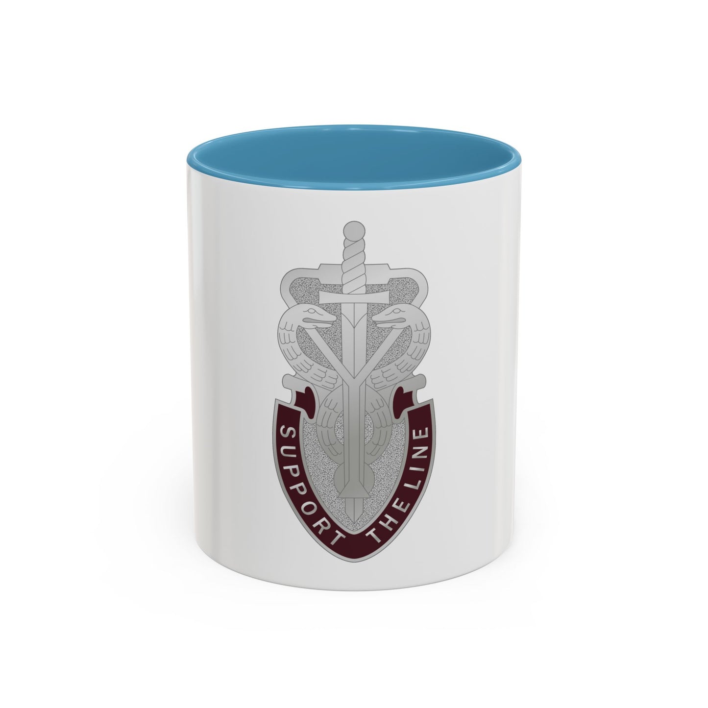 74 Medical Battalion (U.S. Army) Accent Coffee Mug