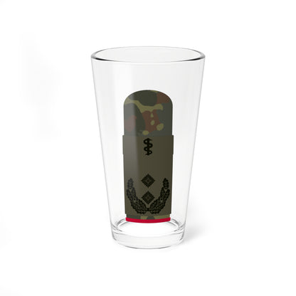 HA OS5 52b Oberfeldarzt i.G. HM R (Military Rank) Pint Glass 16oz