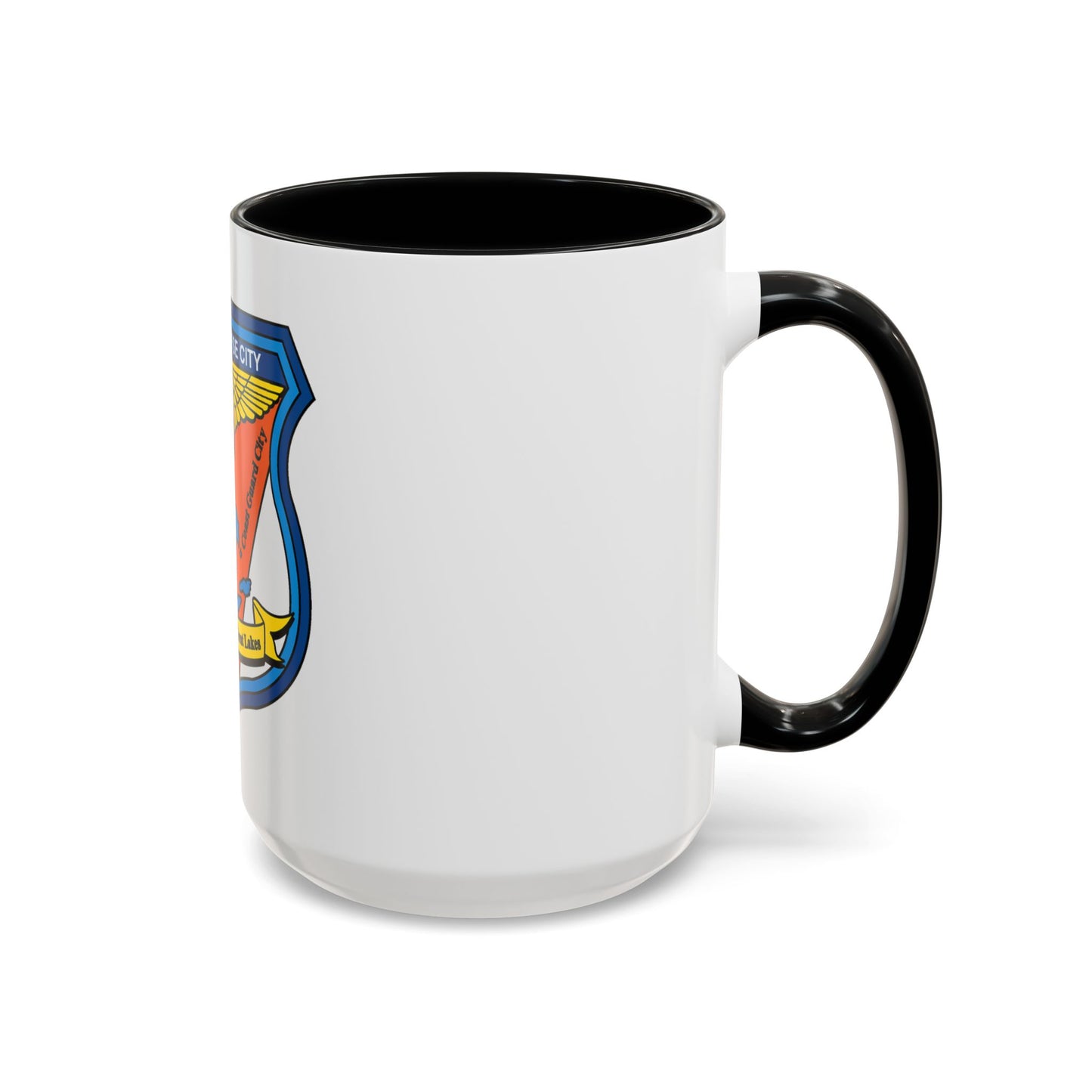 USCG Air Station Traverse City (U.S. Coast Guard) Accent Coffee Mug